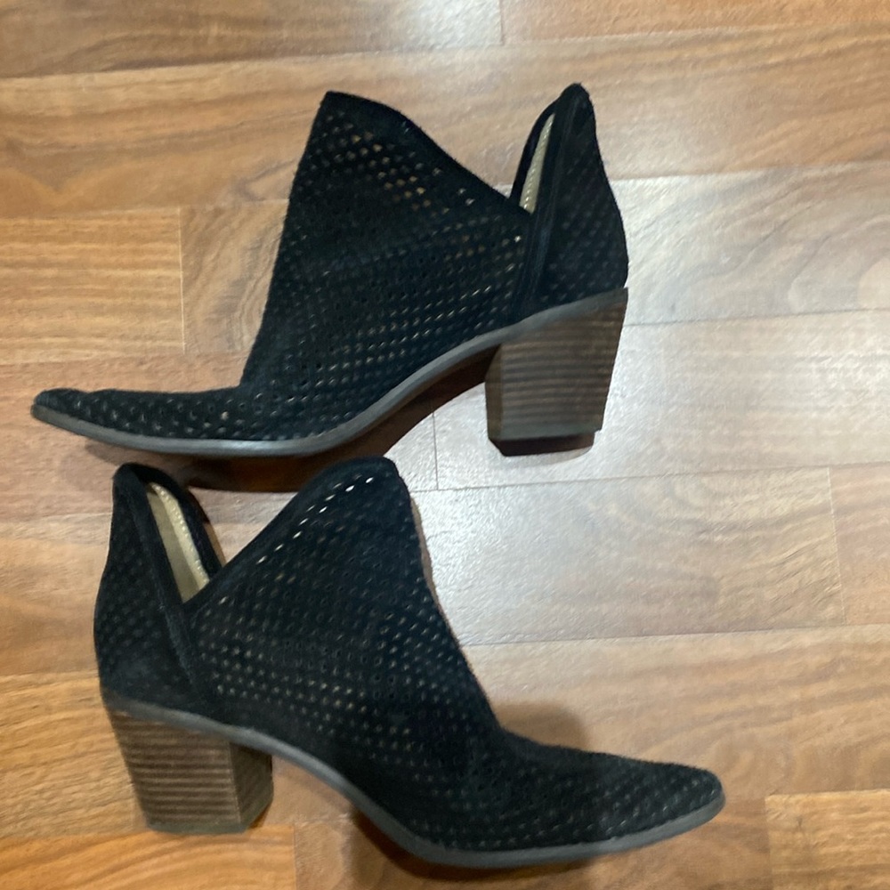 Lucky brand black booties.
